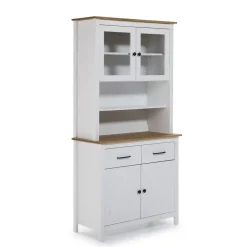 Vitrina Alta de Madera MIRANDA
