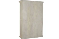 Vitrina de Madera de Mango con Dos Puertas Decapé MB-220541