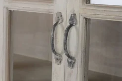 Vitrina de Madera de Mango con Dos Puertas Decapé MB-220541