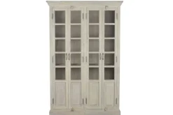 Vitrina de Madera de Mango con Dos Puertas Decapé MB-220541