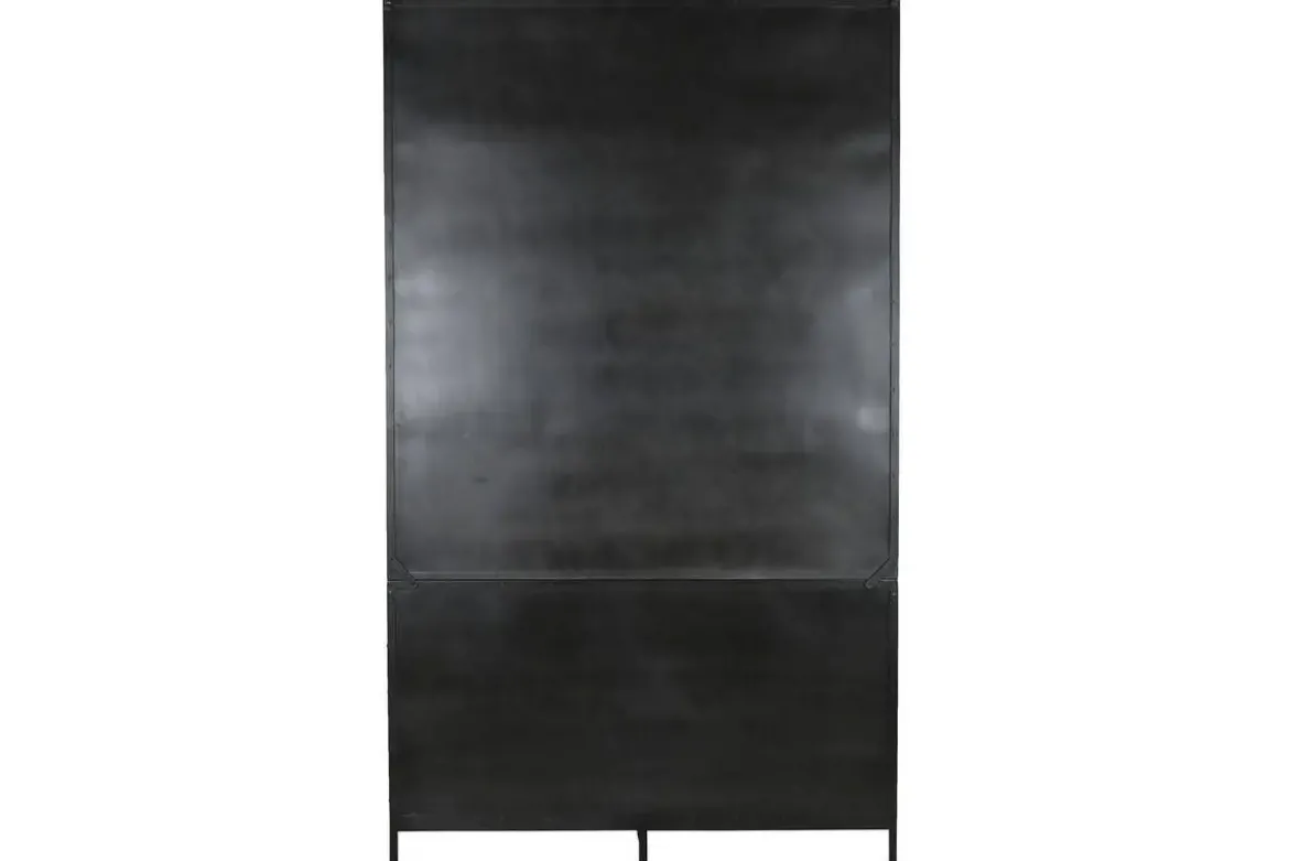 Vitrina de Metal XXL con Puertas de Cristal y Metal MB-217961