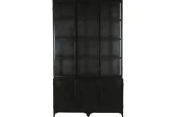Vitrina de Metal XXL con Puertas de Cristal y Metal MB-217961