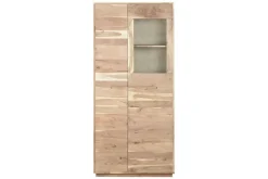 Vitrina de Salón en Madera de Acacia Natural MB-220536