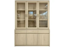 Vitrina de Salón en Madera de Pino 150 cm MB-227971