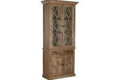 Vitrina de Salón en Madera Reciclada y Olmo Natural MB-215907