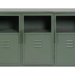Vitrina Verde Menta de Metal-Cristal 611363