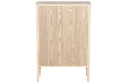 Zapatero de Madera Natural con 2 Puertas Abatibles MB-219392
