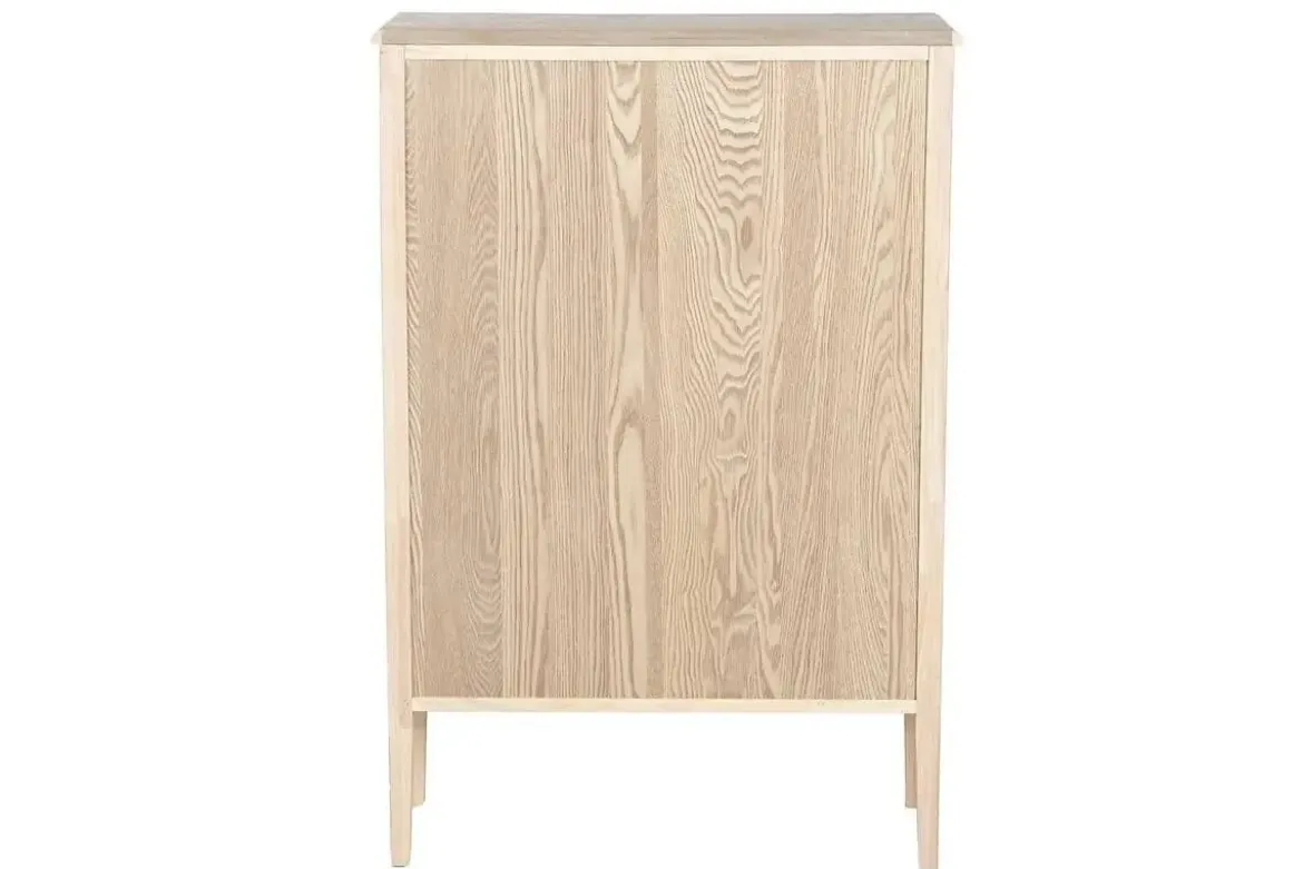 Zapatero de Madera Natural con 2 Puertas Abatibles MB-219392