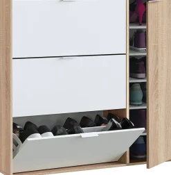 Zapatero de 3 Puertas Abatibles con Armario CLASS 017818F