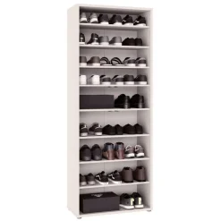 Zapatero de 4 Puertas con Estantes Móviles y Cierre PUSH ALICE A43