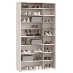 Zapatero de 6 Puertas con Estantes Móviles y Cierre PUSH ALICE A43