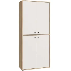 Zapatero 4 Puertas y 1 Cajón Acabado Sand Mauvella A83